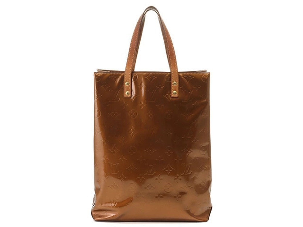 LOUIS VUITTON Lead Vernis Bronze Brown